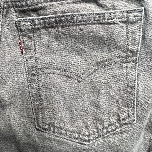 Vintage Levi's 501 Jeans Women's Size 5 (23x30) Gray USA Made 80's Button Fly - Picture 7 of 14